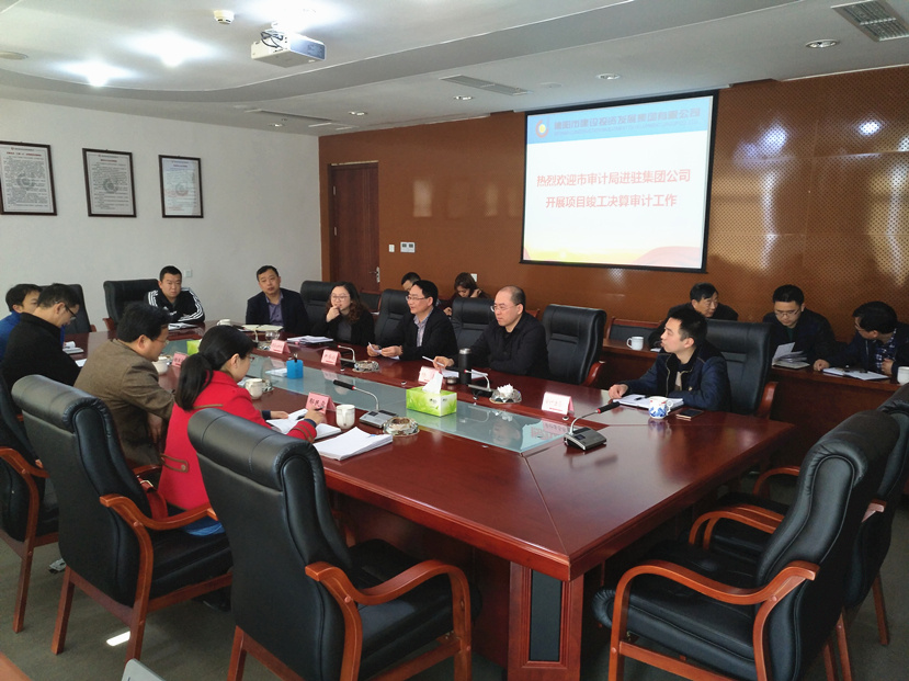 集團(tuán)公司同市審計(jì)局舉行項(xiàng)目審計(jì)見面會